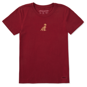 Women's Crusher Tee - Golden Dog