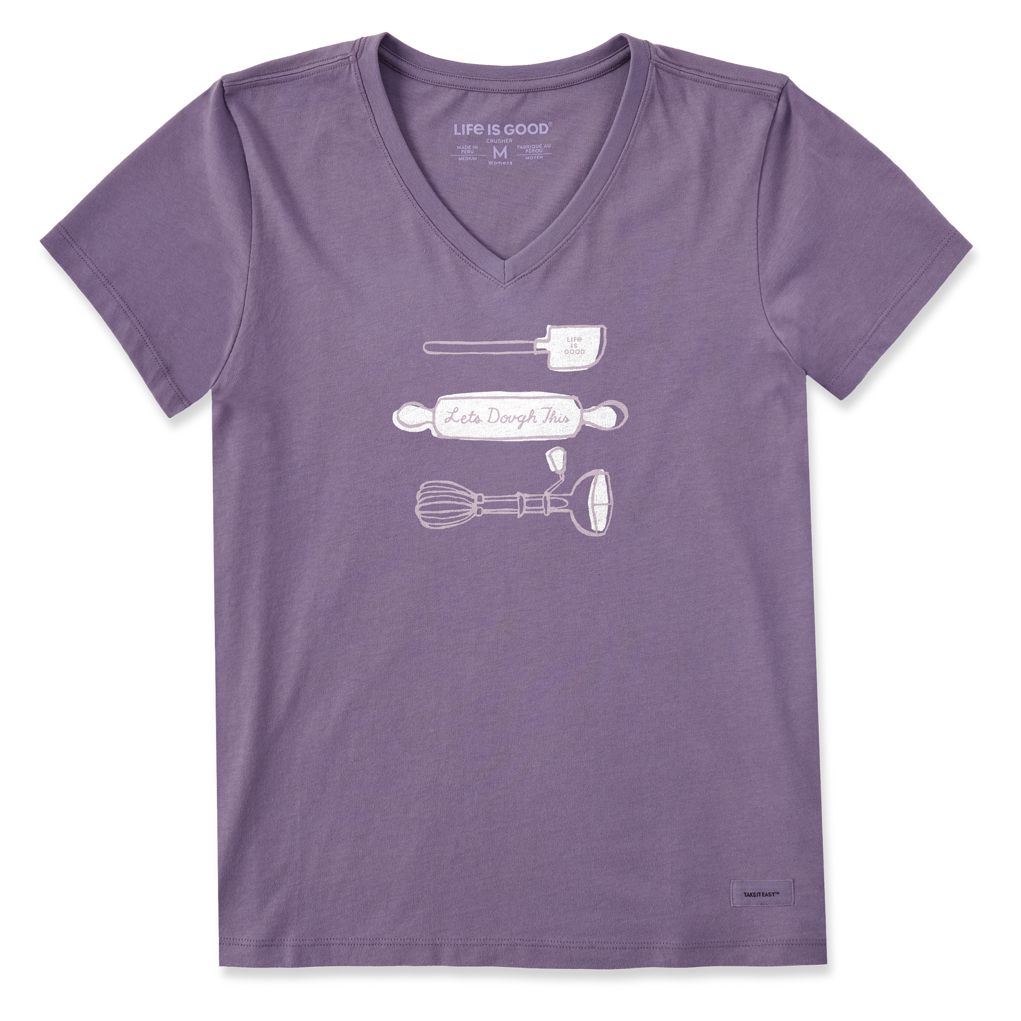 Women's Crusher Vee - Lets Dough This