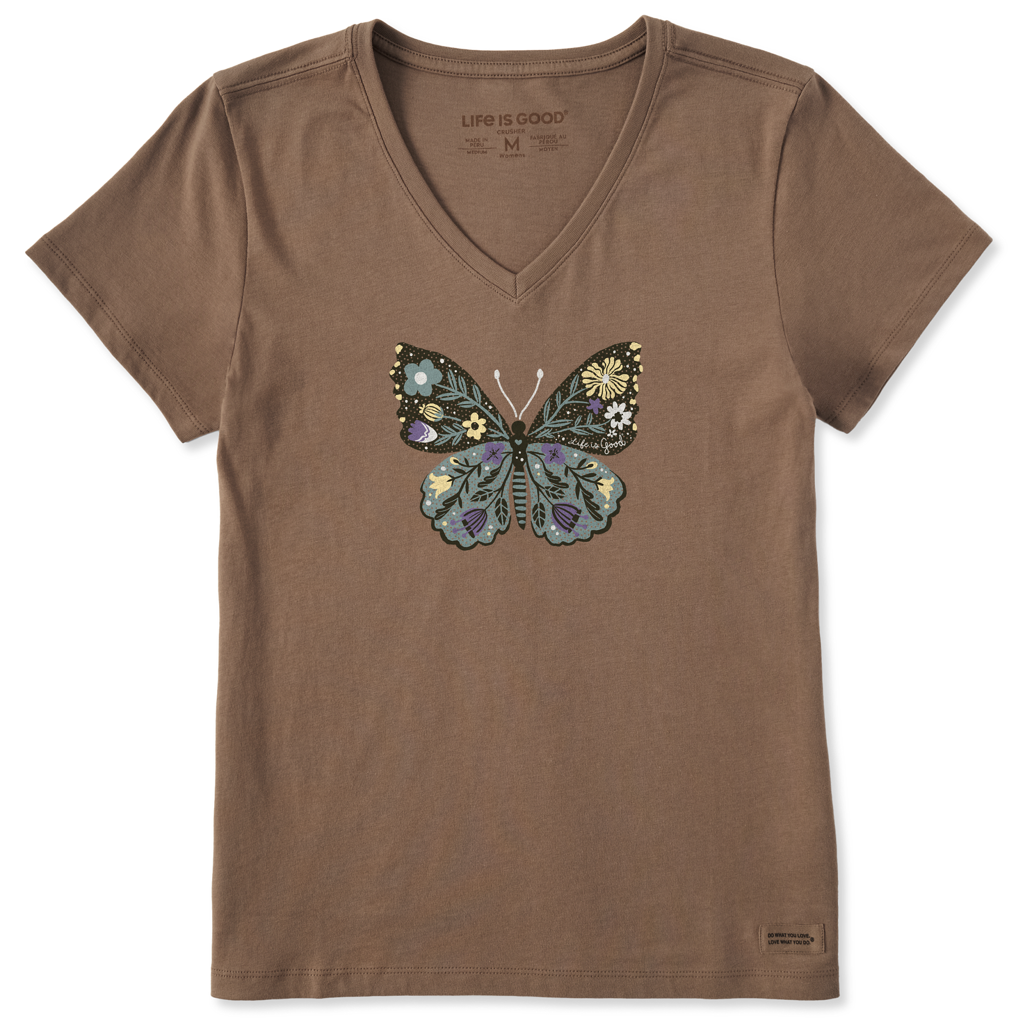 Women's Crusher Vee - Flora Butterfly