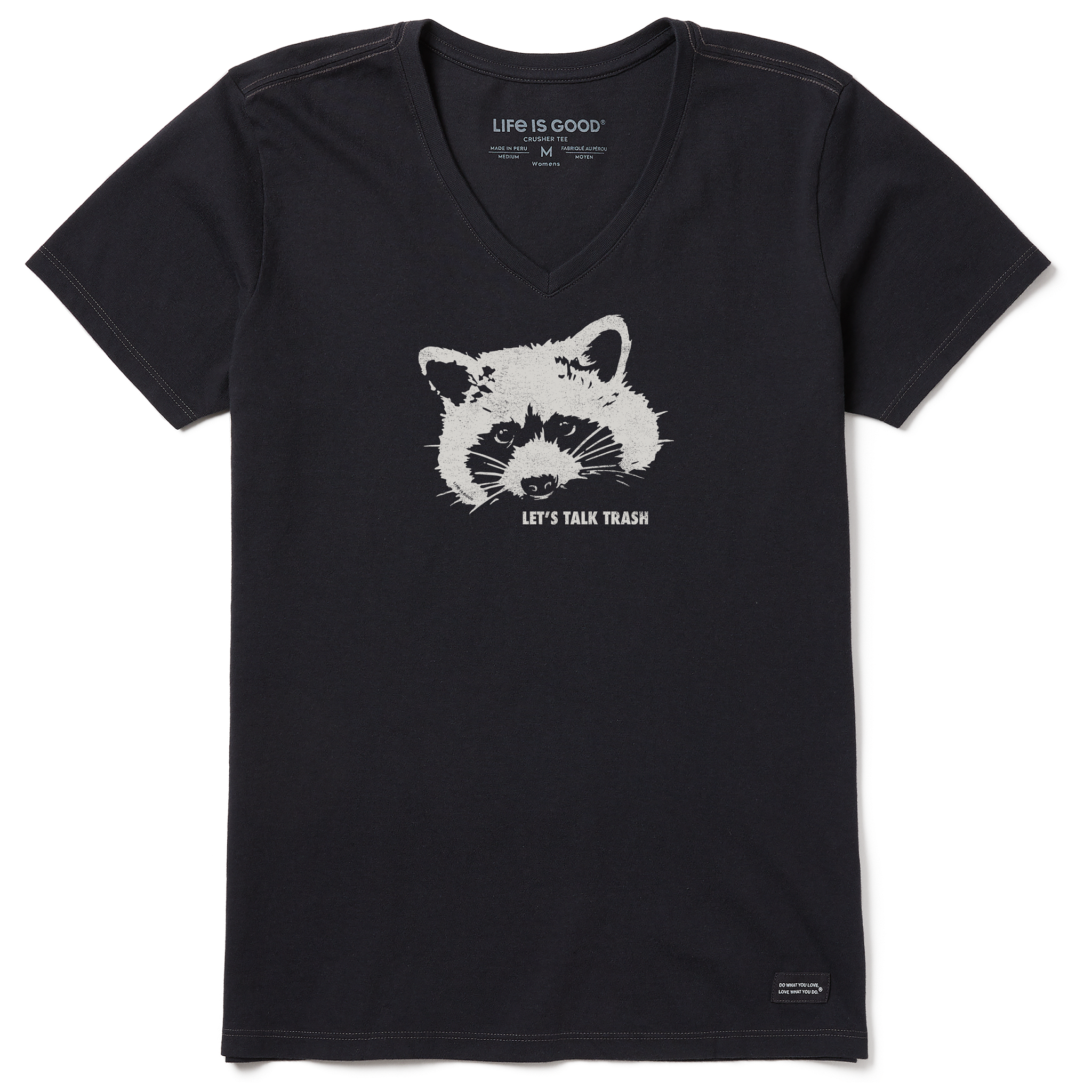 Women's Crusher Vee - Trash Raccoon