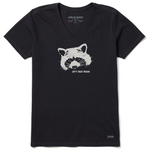 Women's Crusher Vee - Trash Raccoon