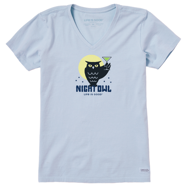 Women's Crusher Vee - Crafty Night Owl - Life is Good Westport, Canada