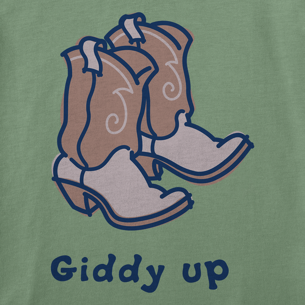 Women's Long Sleeve Crusher Vee - Giddy Up