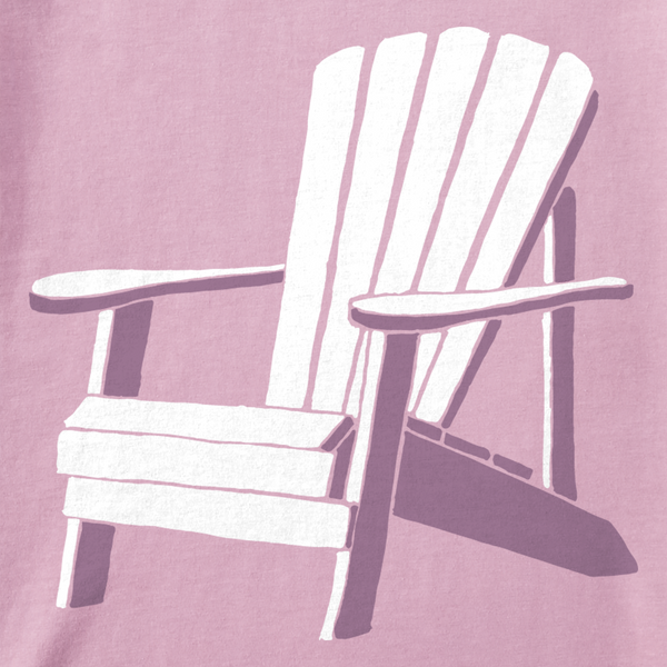 Women's Long Sleeve Crusher Vee - Mini Adirondack