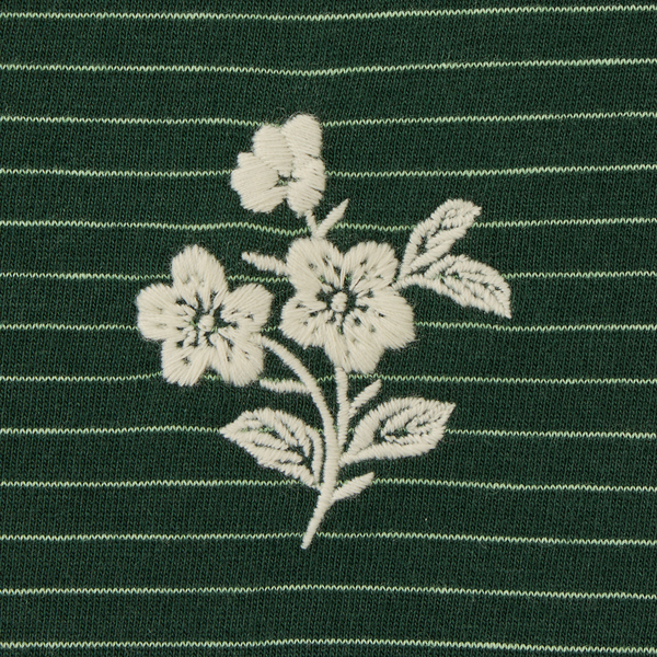 Women's  Long Sleeve Striped Crusher-LITE Hooded Tee - Crafty Wildflower