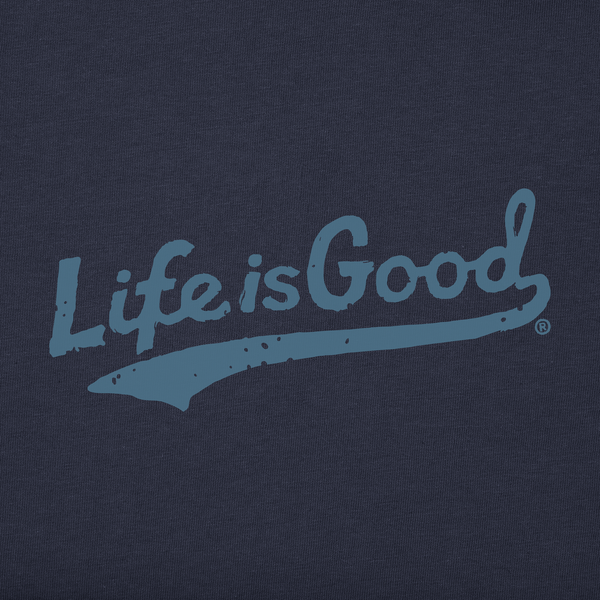 Women's Good Vibes Fleece Crewneck - Tonal LIG Ballyard (Inkwell Blue)