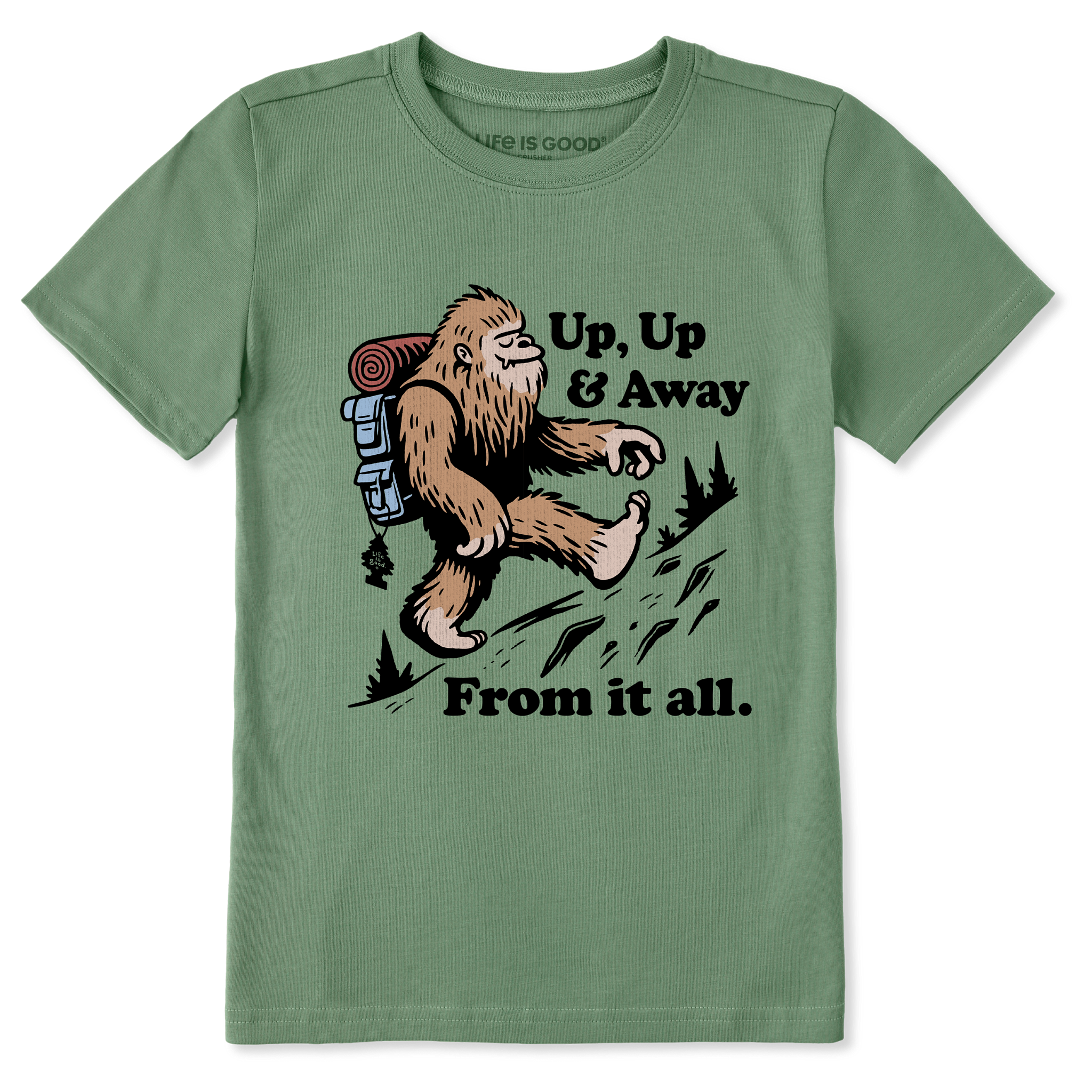 Kids Crusher Tee - Up Up & Away Yeti