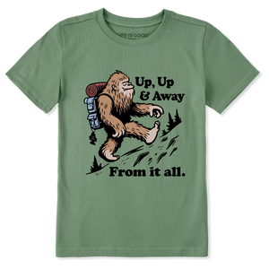 Kids Crusher Tee - Up Up & Away Yeti