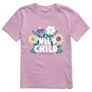 Kids Crusher Tee - Wild Child Flower