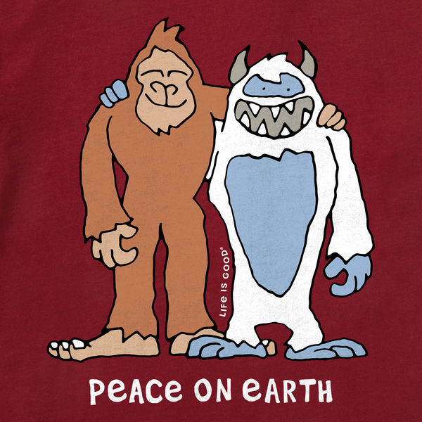 Kids Crusher Tee - Bigfoot & Yeti Peace