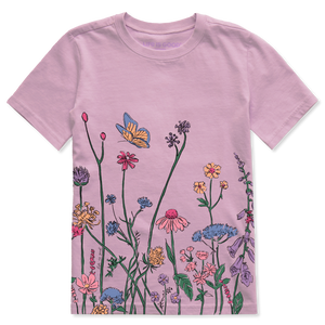 Kids Crusher Tee - Wildflower Garden