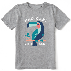 Kids Crusher Tee - Crafty Toucan
