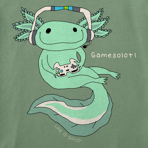 Kids Crusher Long Sleeve Tee - Gamesolotl