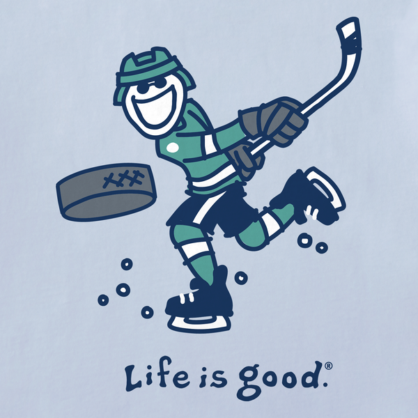 Kids Crusher Long Sleeve Tee - Jake Slap Shot Hockey