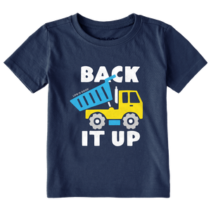 Toddler Crusher Tee - Back it Up Dump Truck