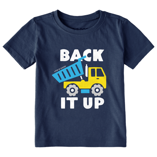 Toddler Crusher Tee - Back it Up Dump Truck