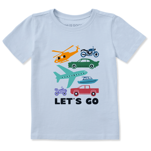 Toddler Crusher Tee - Let's Go Vehicles