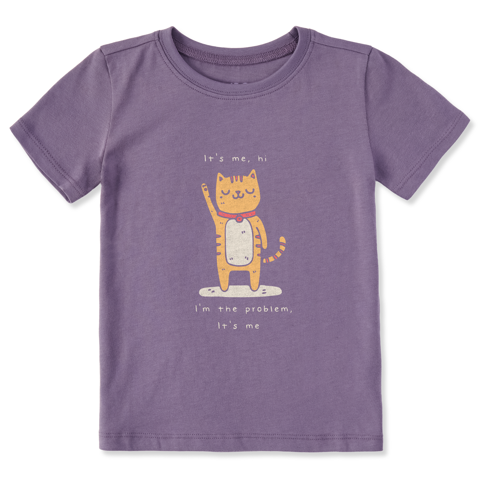 Toddler Crusher Tee - I'm the Problem Cat