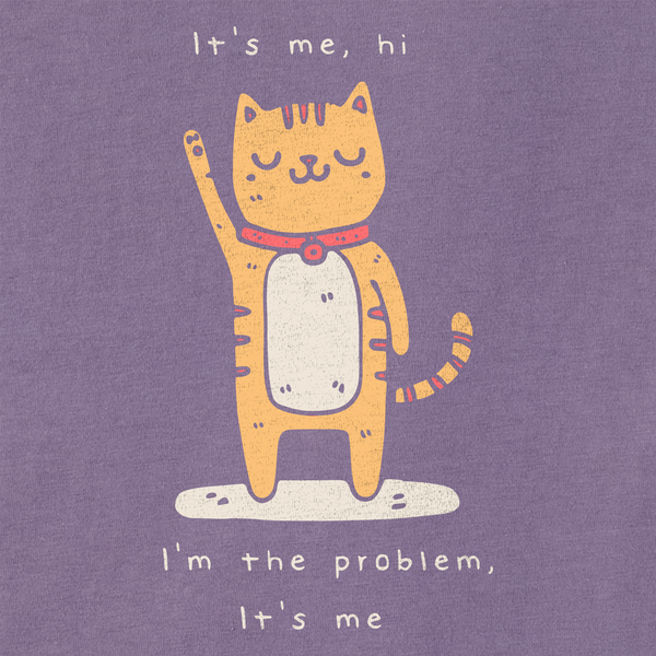 Toddler Crusher Tee - I'm the Problem Cat