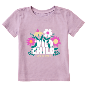 Toddler Crusher Tee - Wild Child Flowers