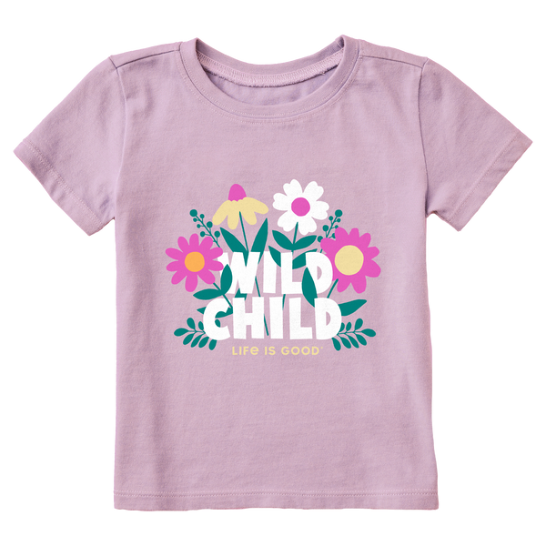 Toddler Crusher Tee - Wild Child Flowers