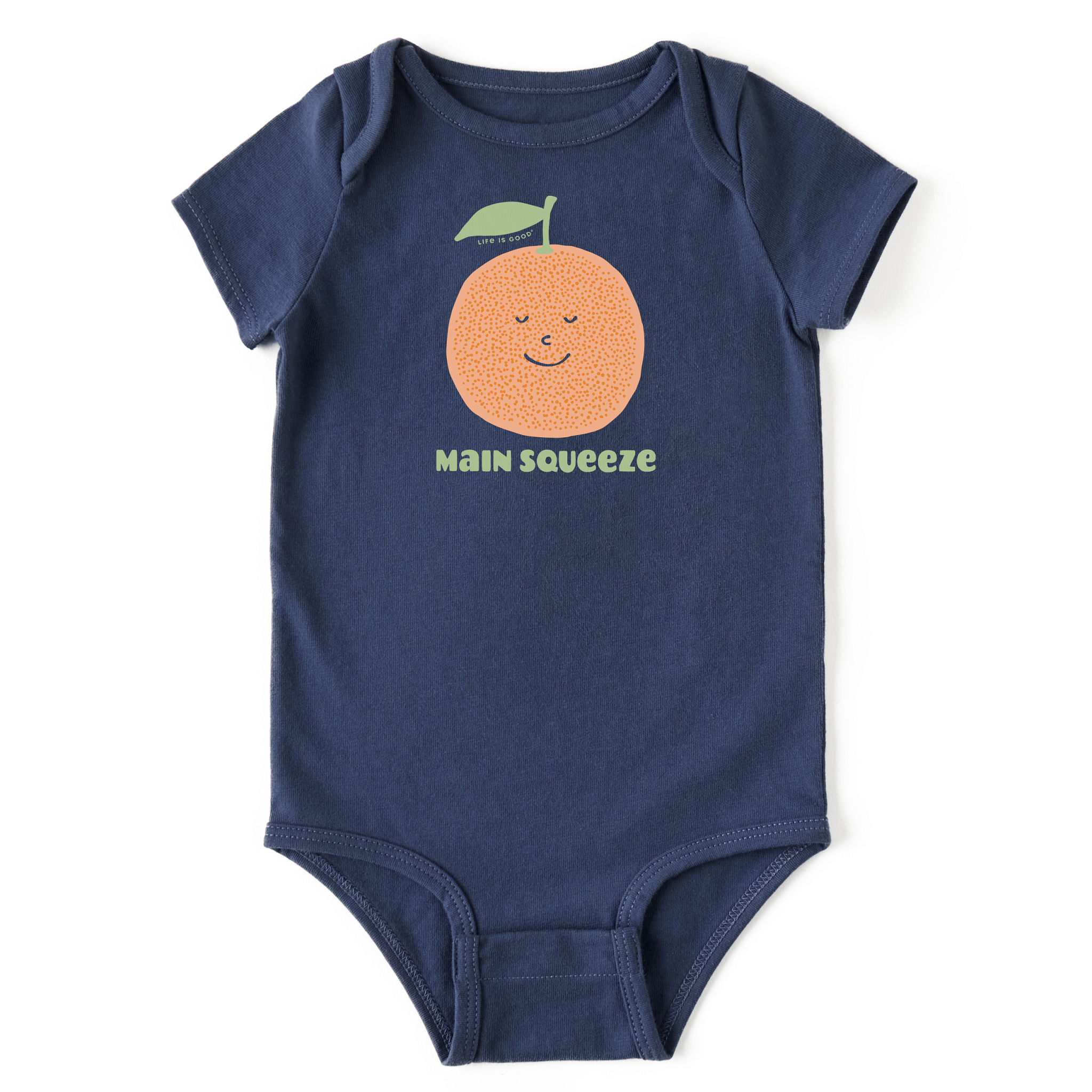 Baby Bodysuit - Main Squeeze Orange