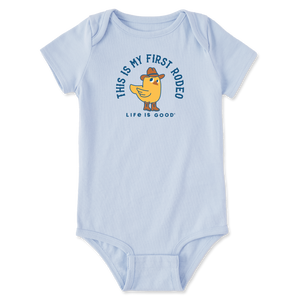 Baby Bodysuit - First Rodeo Chicken