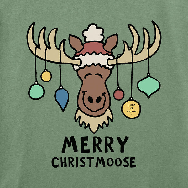 Baby Long Sleeve Bodysuit - Merry Christmoose