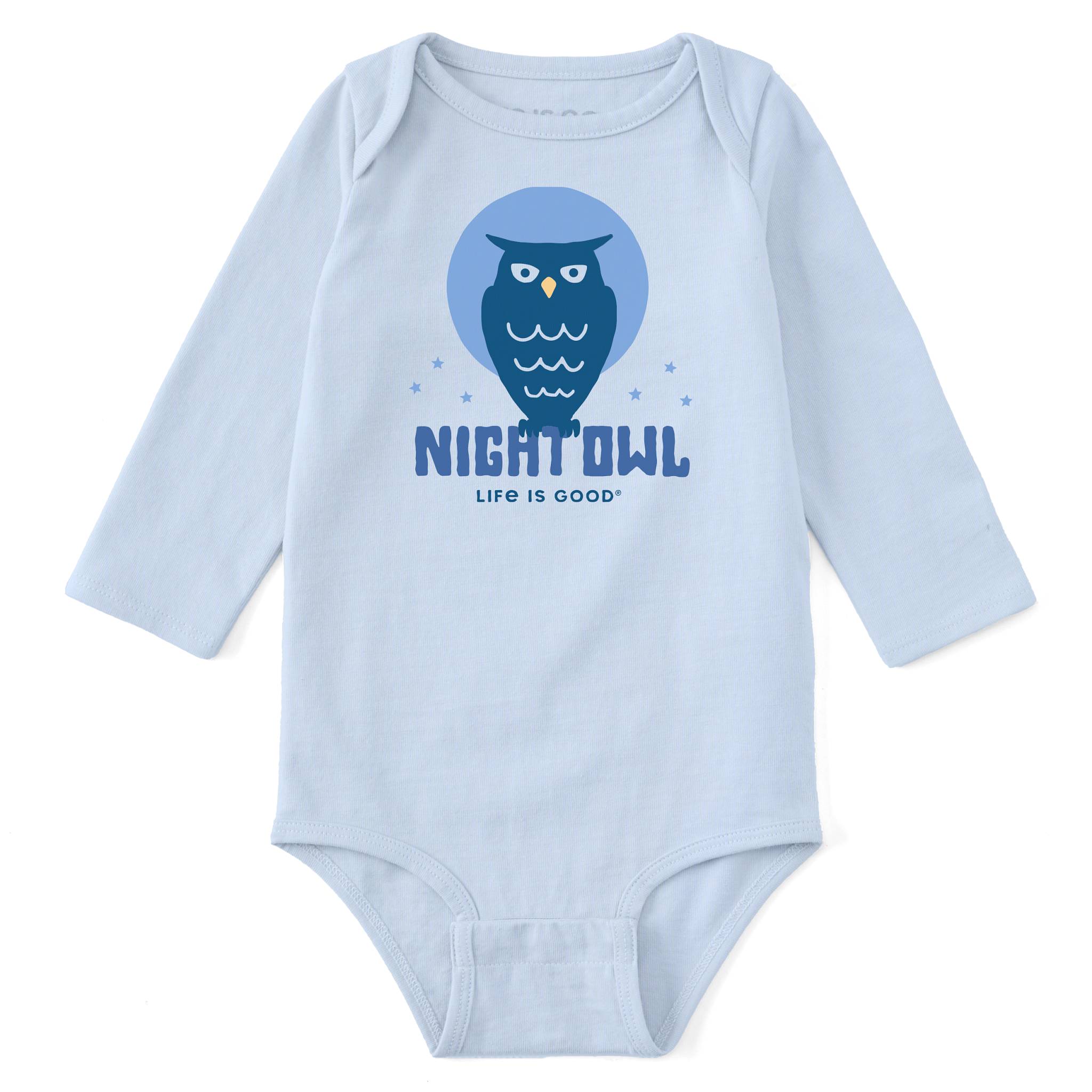 Baby Long Sleeve Bodysuit - Crafty Night Owl