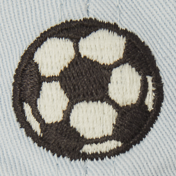 Kids Chill Cap - Vintage Soccer (Glacier Blue)