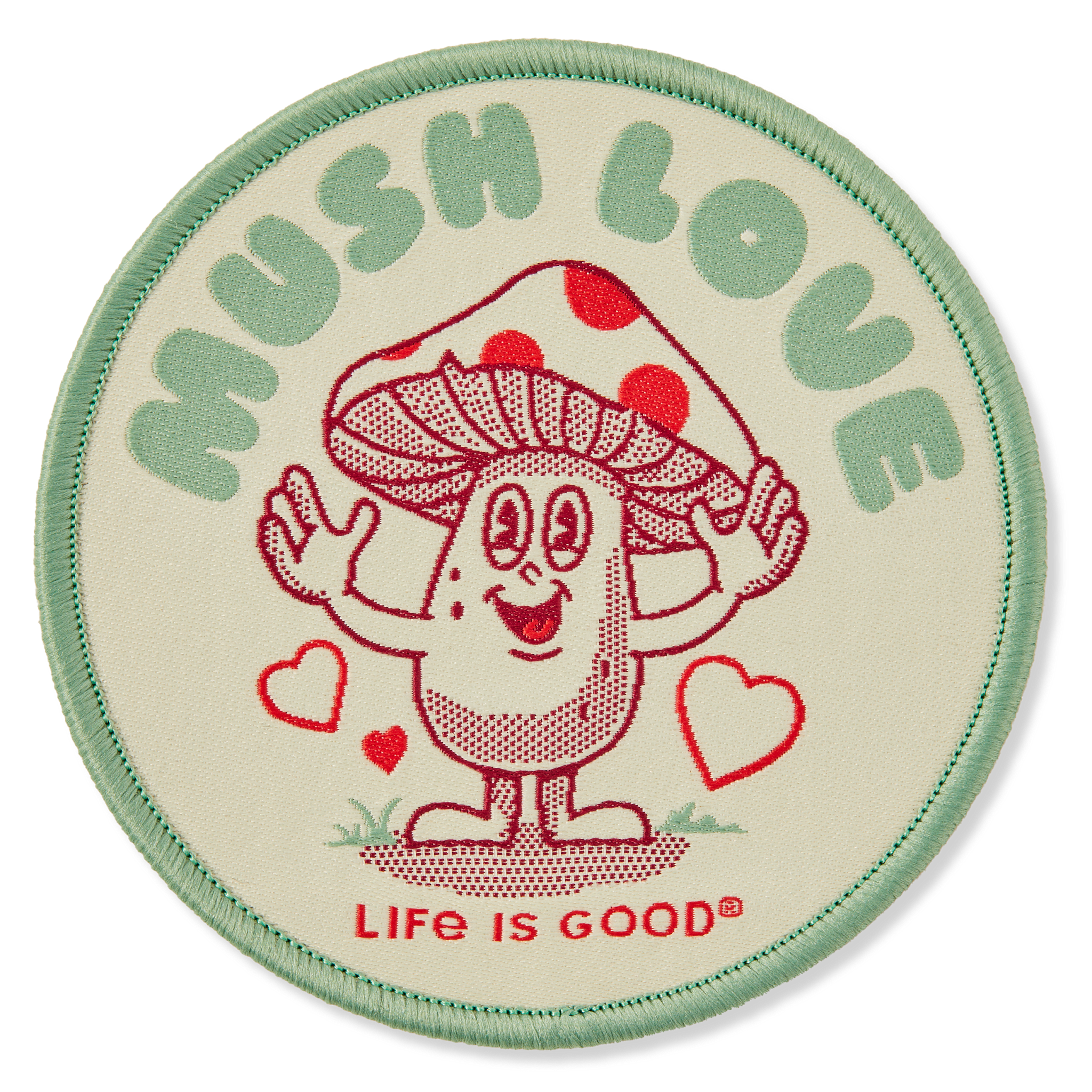 Woven Patch - Mush Love