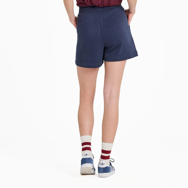 Women's Good Vibes Fleece Short - Inkwell Blue - Life is Good Westport, Canada