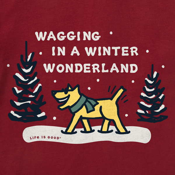 Toddler Crusher Long Sleeve Tee - Wagging Wonderland