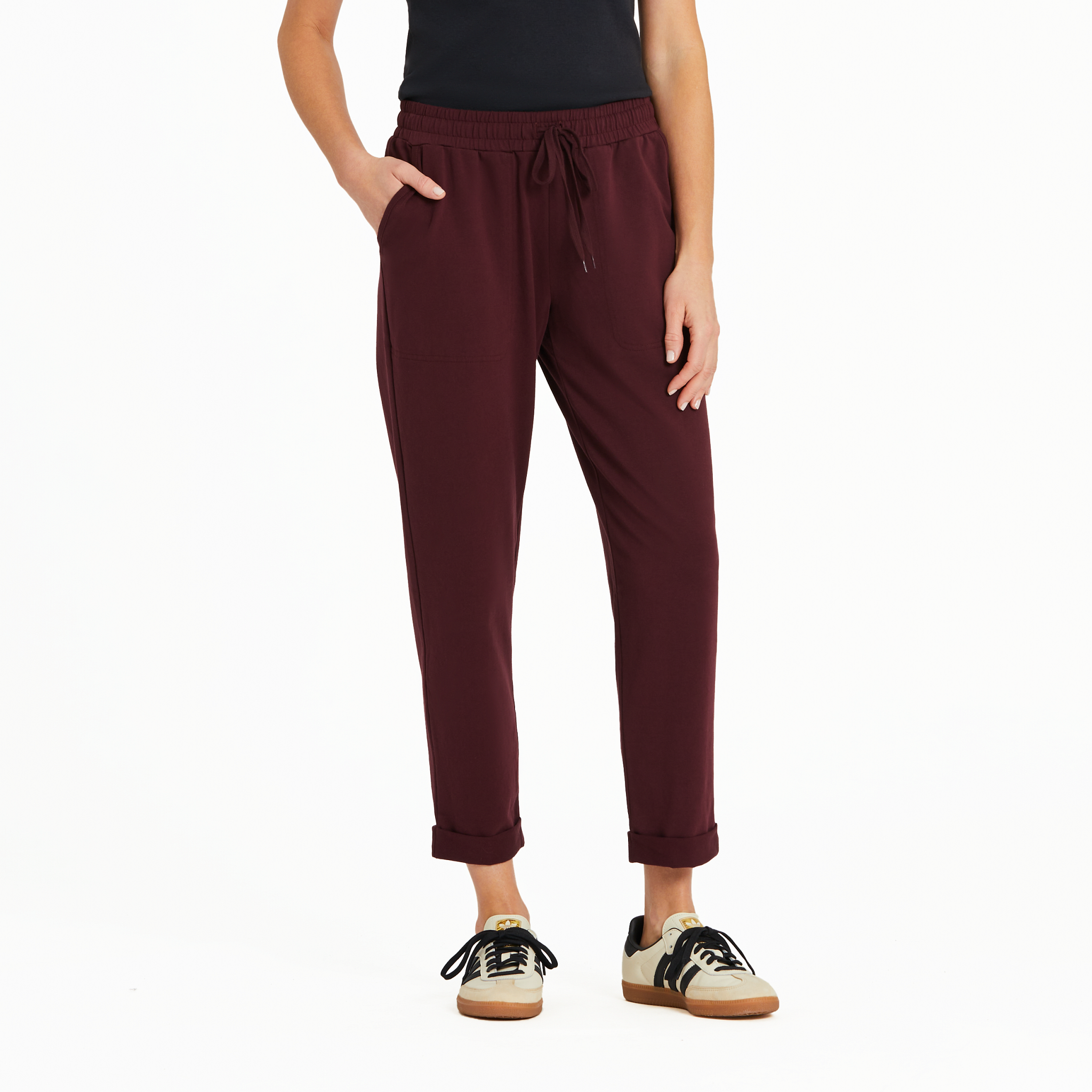 Women's Crusher-Flex Pant - Solid Deep Burgundy