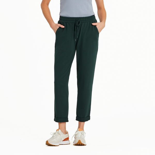Women's Crusher-Flex Pant - Solid Treeline Green