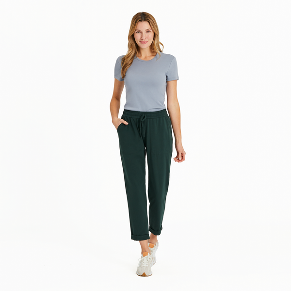 Women's Crusher-Flex Pant - Solid Treeline Green