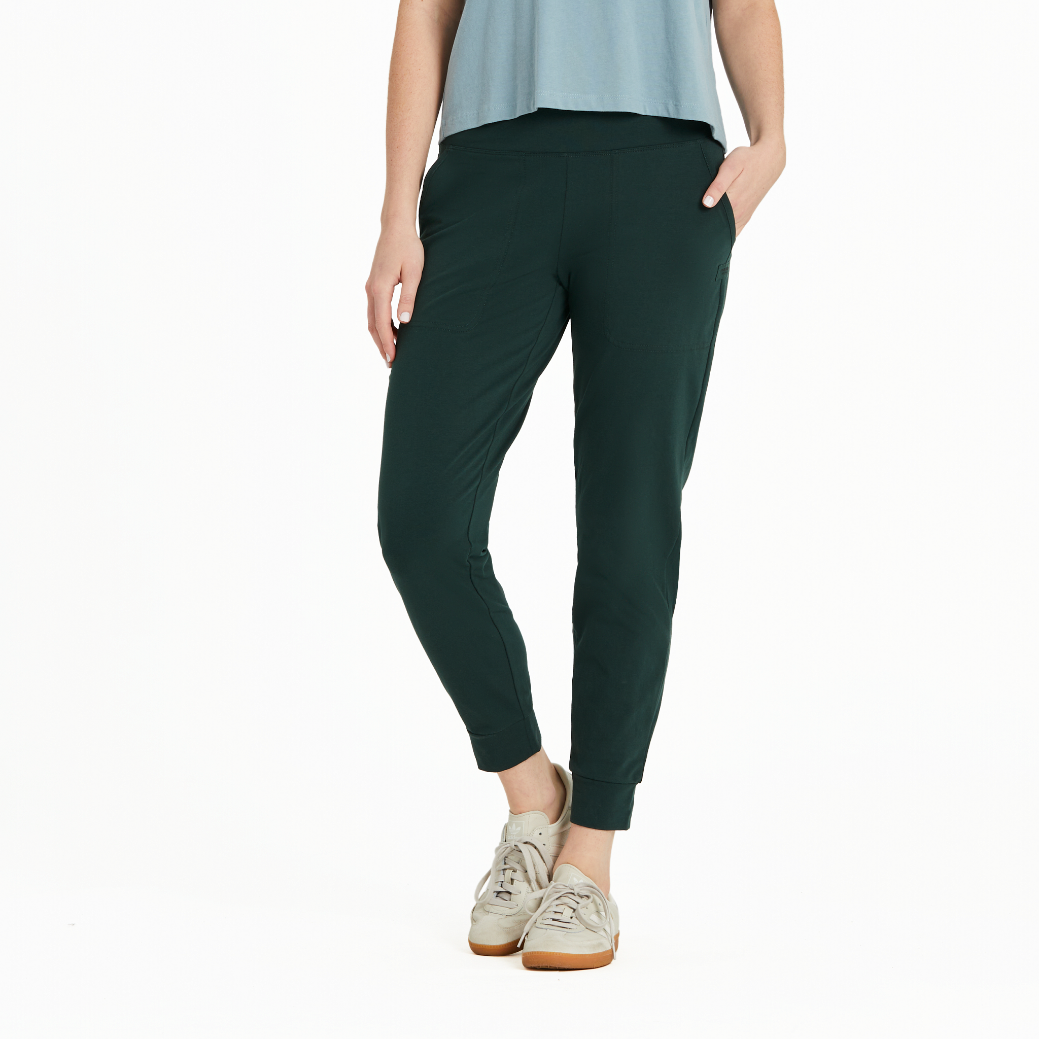 Women's Crusher-Flex Jogger - Treeline Green