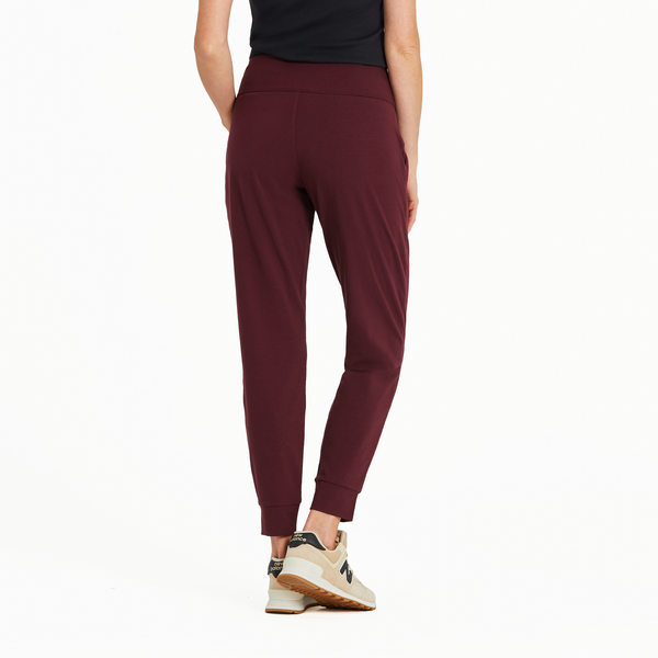 Women's Crusher Jogger - Deep Burgundy