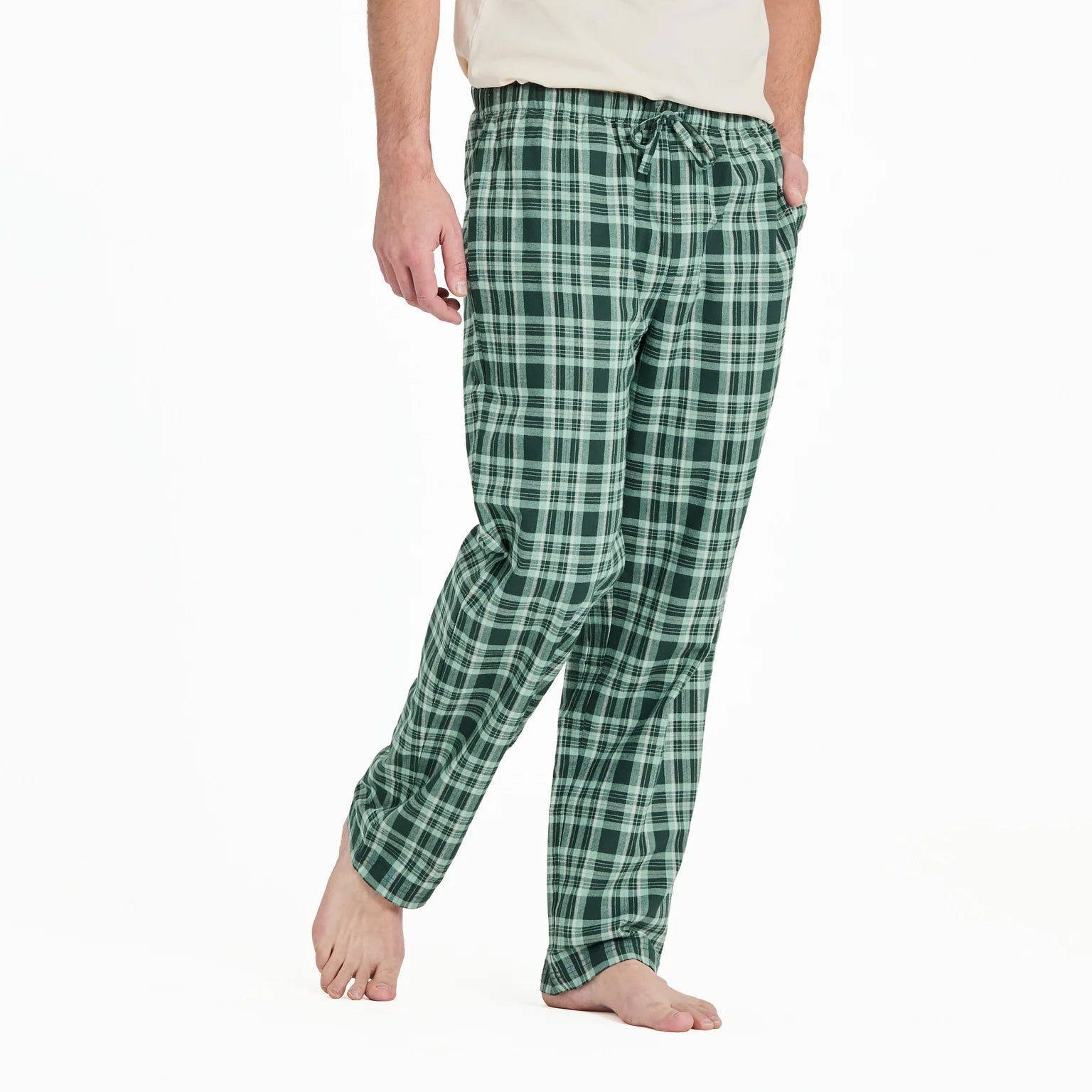 Men's Classic Sleep Pants - Treeline Plaid Classic
