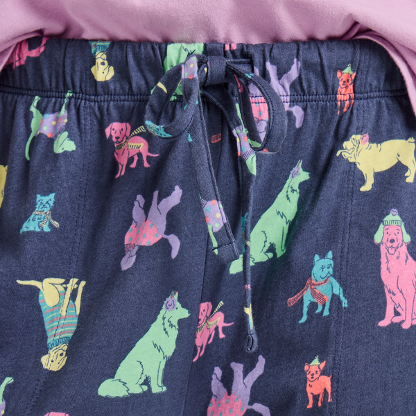 Women's Snuggle Up Sleep Pants - Warm Winter Dogs