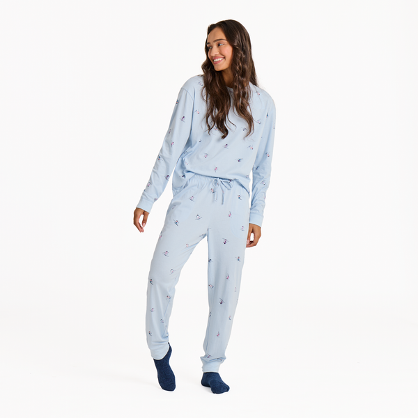 Women's Snuggle Up Sleep Jogger - Ski Ya Later