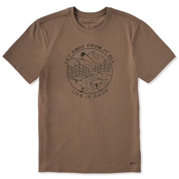 Men's Crusher Tee - Get Away From It All - Life is Good Westport, Canada