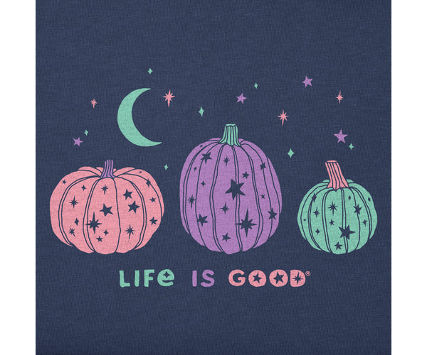 Women's Crusher Tee - Celestial Pumpkin Trio - Life is Good Westport, Canada