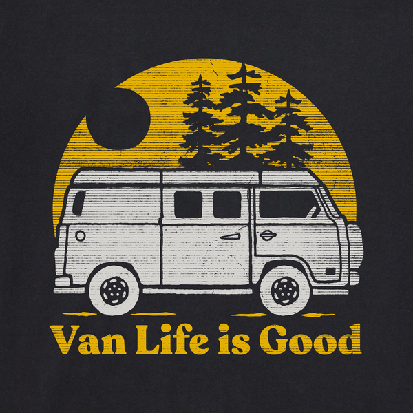 Men's Crusher Ringer Tee - Van Life is Good