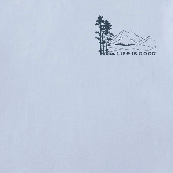 Men's Crusher Ringer Tee - Mountain Landscape