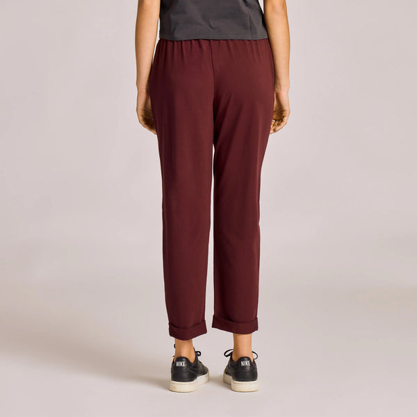 Women's Crusher-Flex Pant - Solid Dark Burgandy
