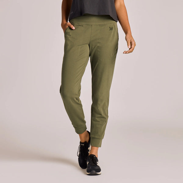 Women's Crusher-Flex Jogger - Dark Moss Green
