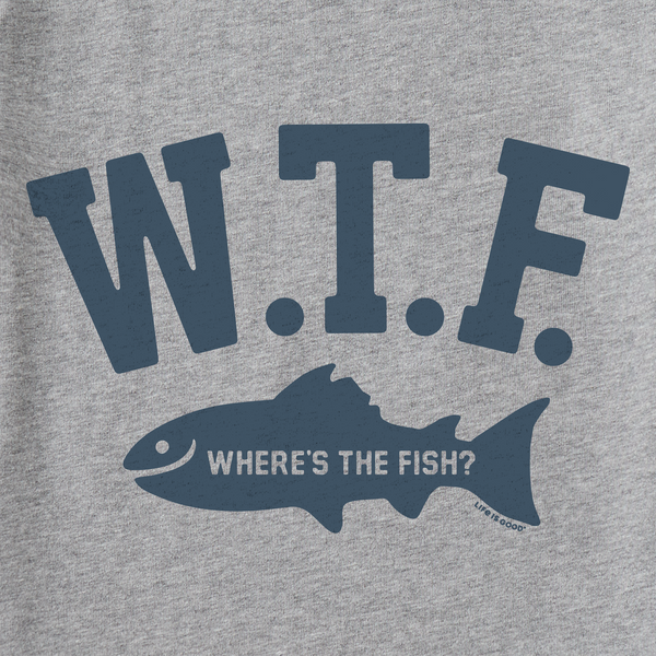 Men's Crusher Tee - W.T.F. Fish - Life is Good Westport, Canada