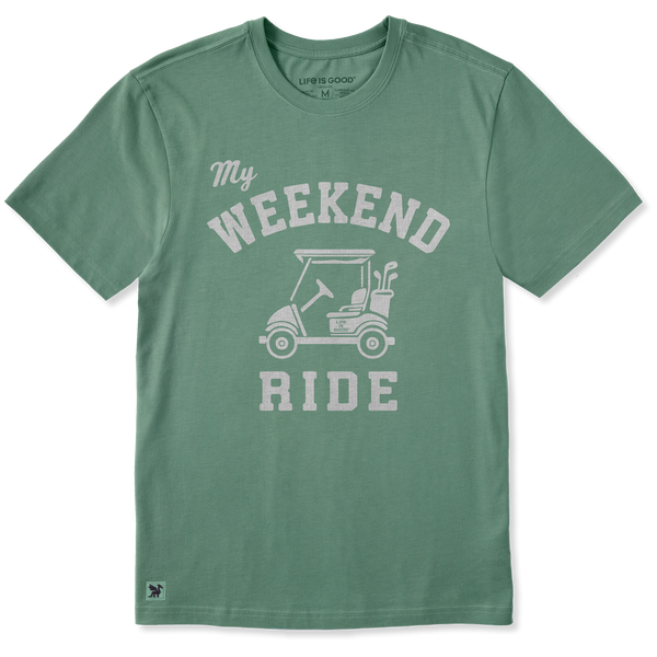 Men's Crusher Tee - Weekend Ride - Life is Good Westport, Canada