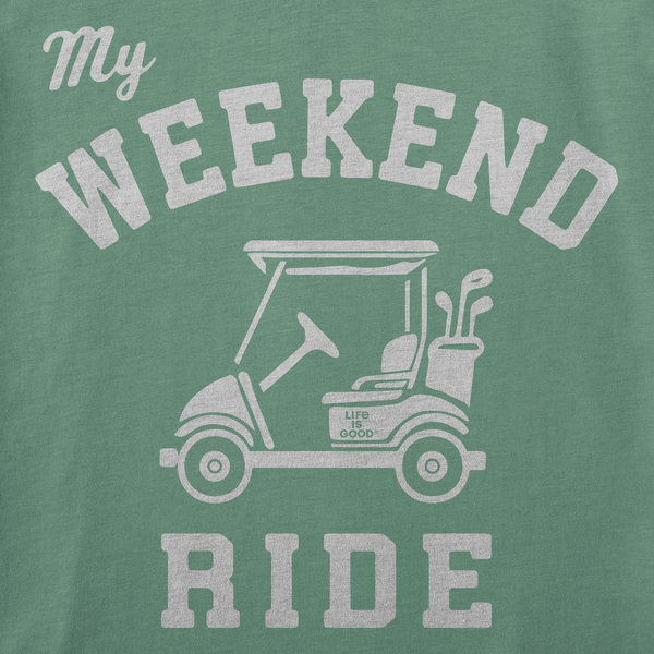 Men's Crusher Tee - Weekend Ride - Life is Good Westport, Canada